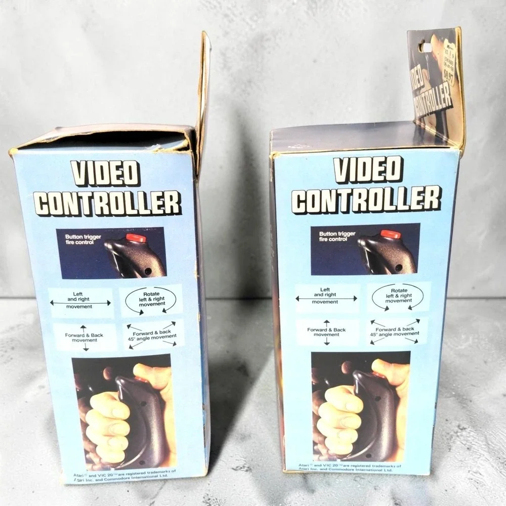 VTG RGA International Video Controller RGA1170 Joysticks Pair Atari VIC 20 Kmart